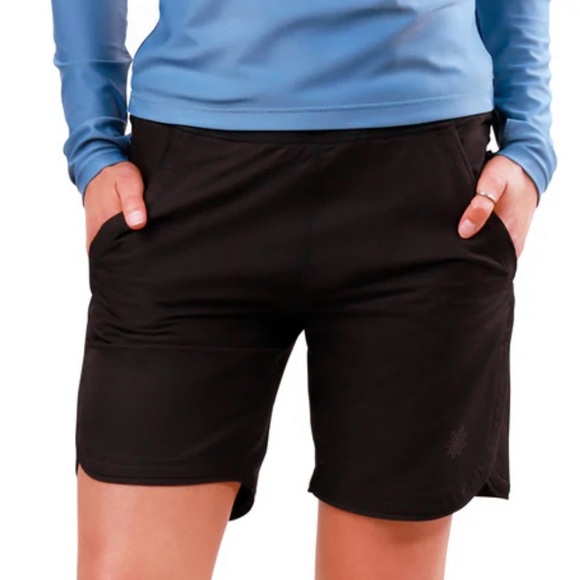 UV Skinz Women’s Active Hybrid Shorts - Picture 1 of 4